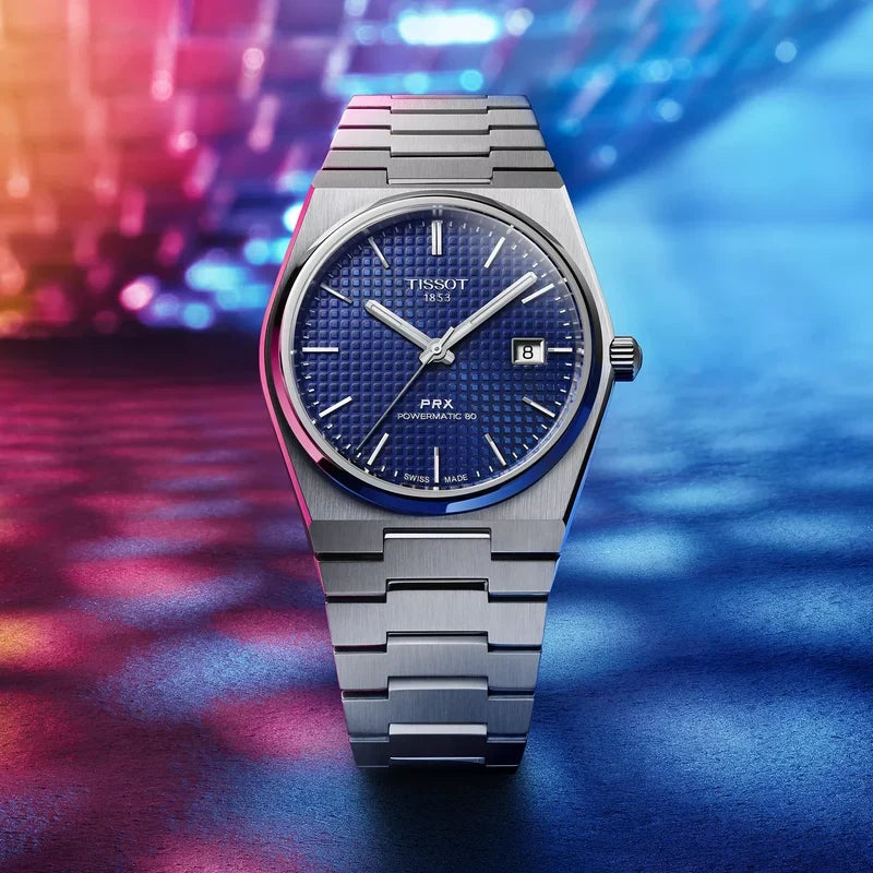 Tissot PRX Blue dial