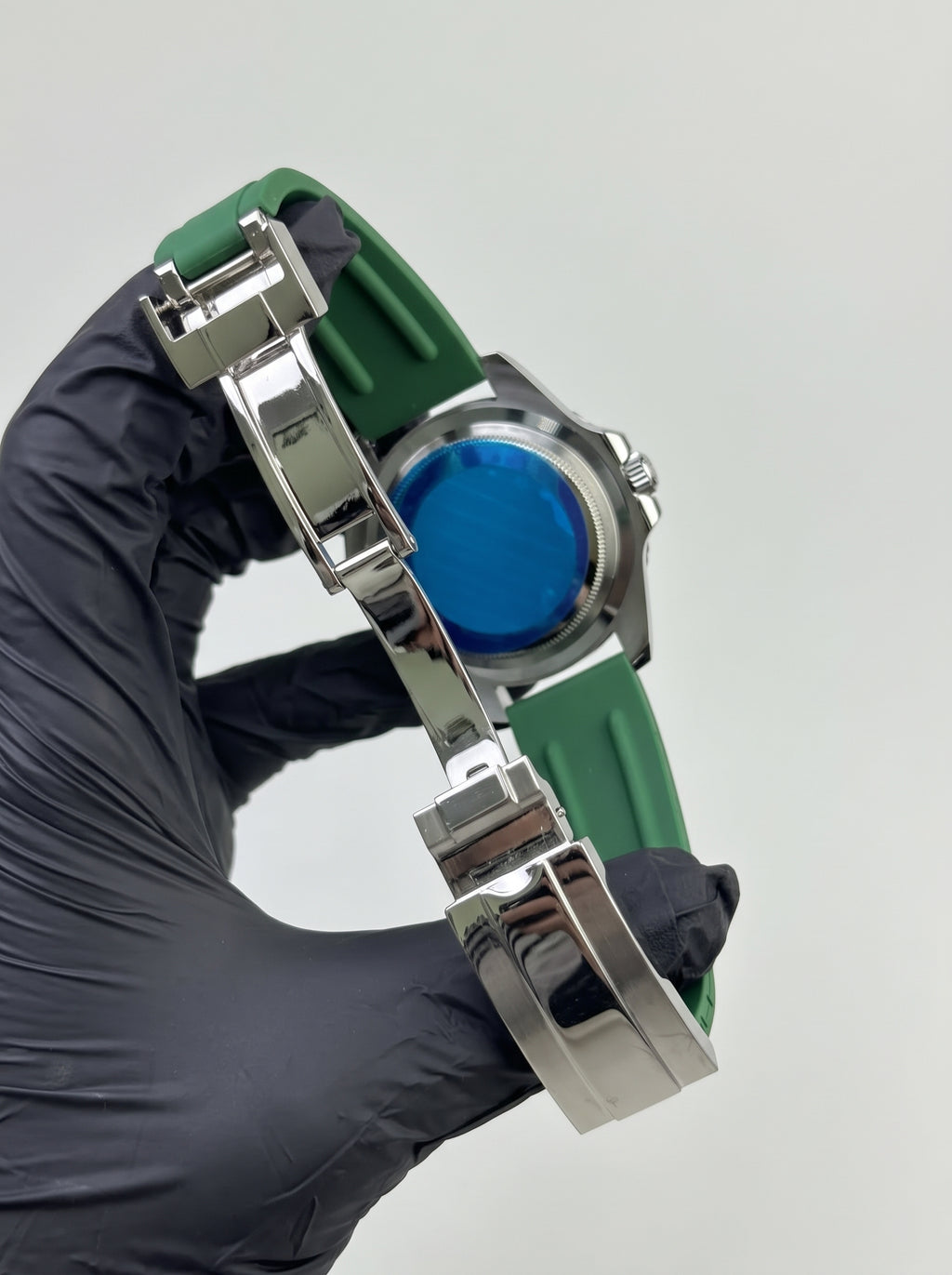 Rlx Submariner Silicon Strap – Green Dial