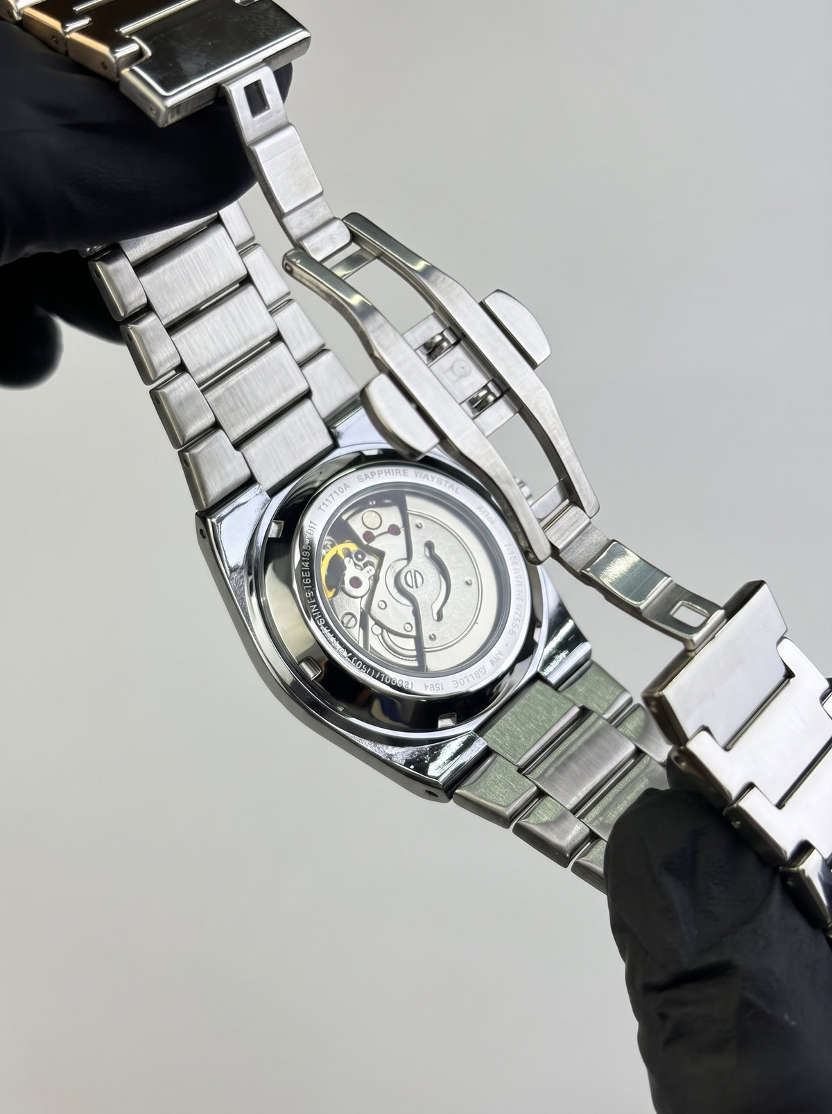 Tissot PRX Semi-Automatic – Silver with Ocean Blue Dial = Free Cartier watch