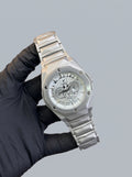 Hublot Watch Diamond Cut – Skeleton White Dial