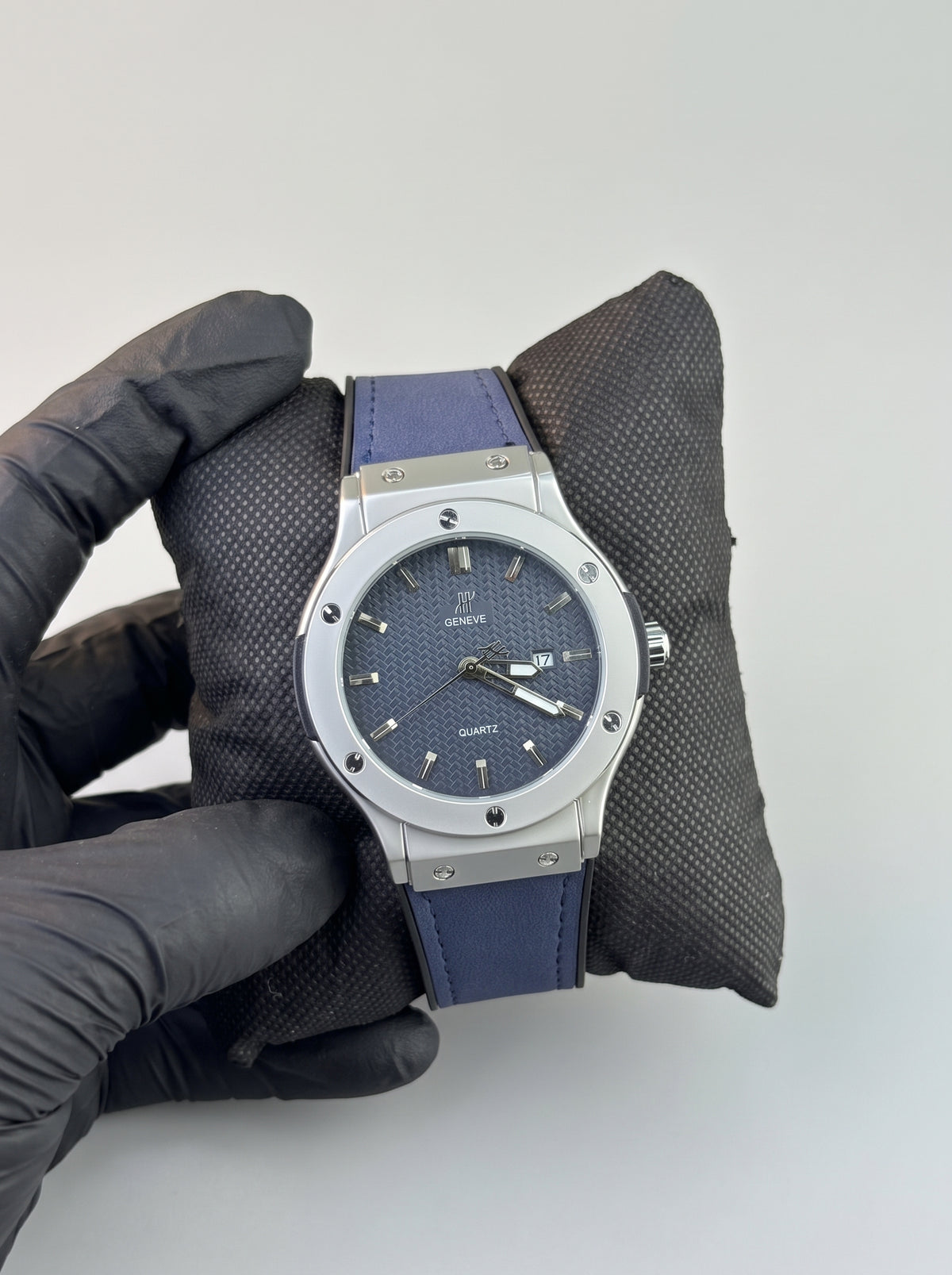 HB Strap Watch – Blue with Blue Dial