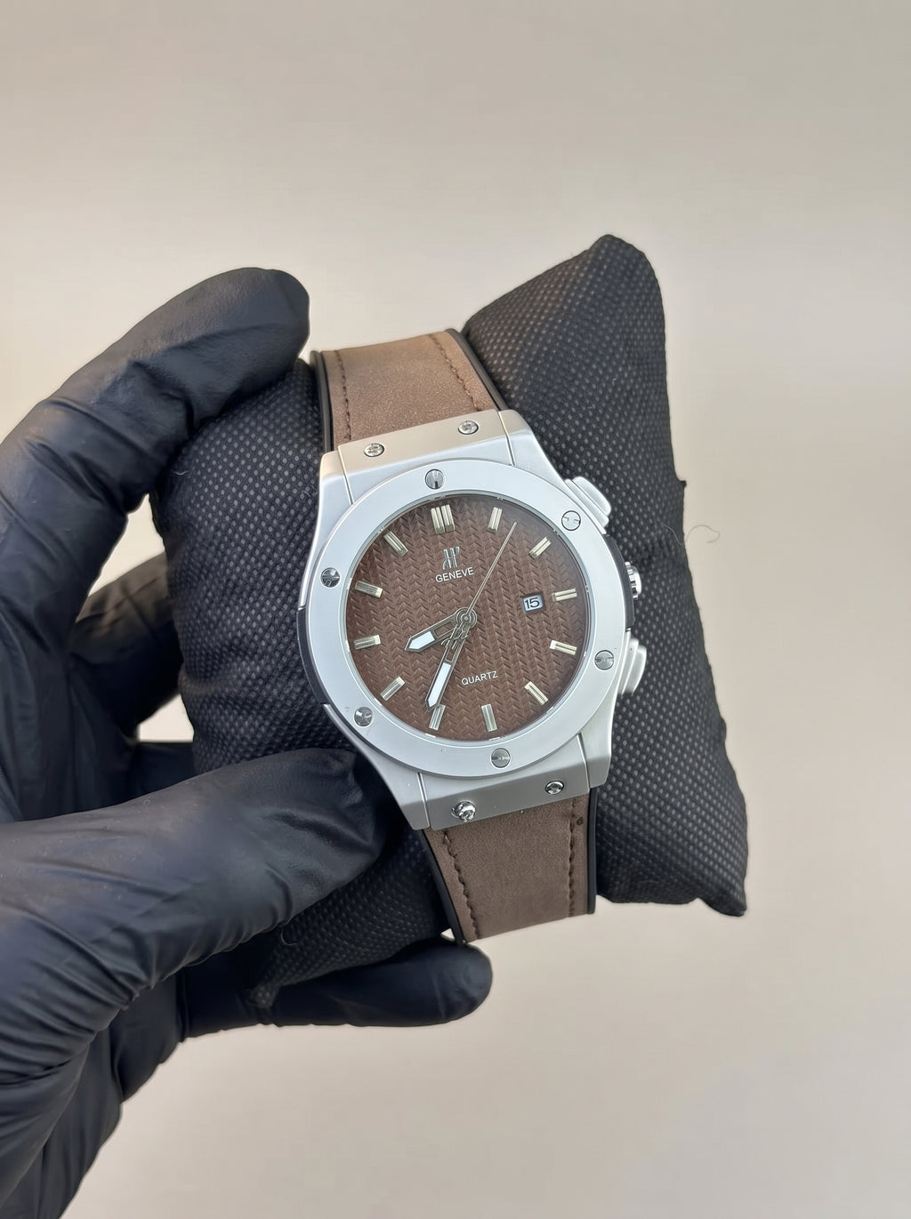 HB Strap Watch – Brown with Brown Dial