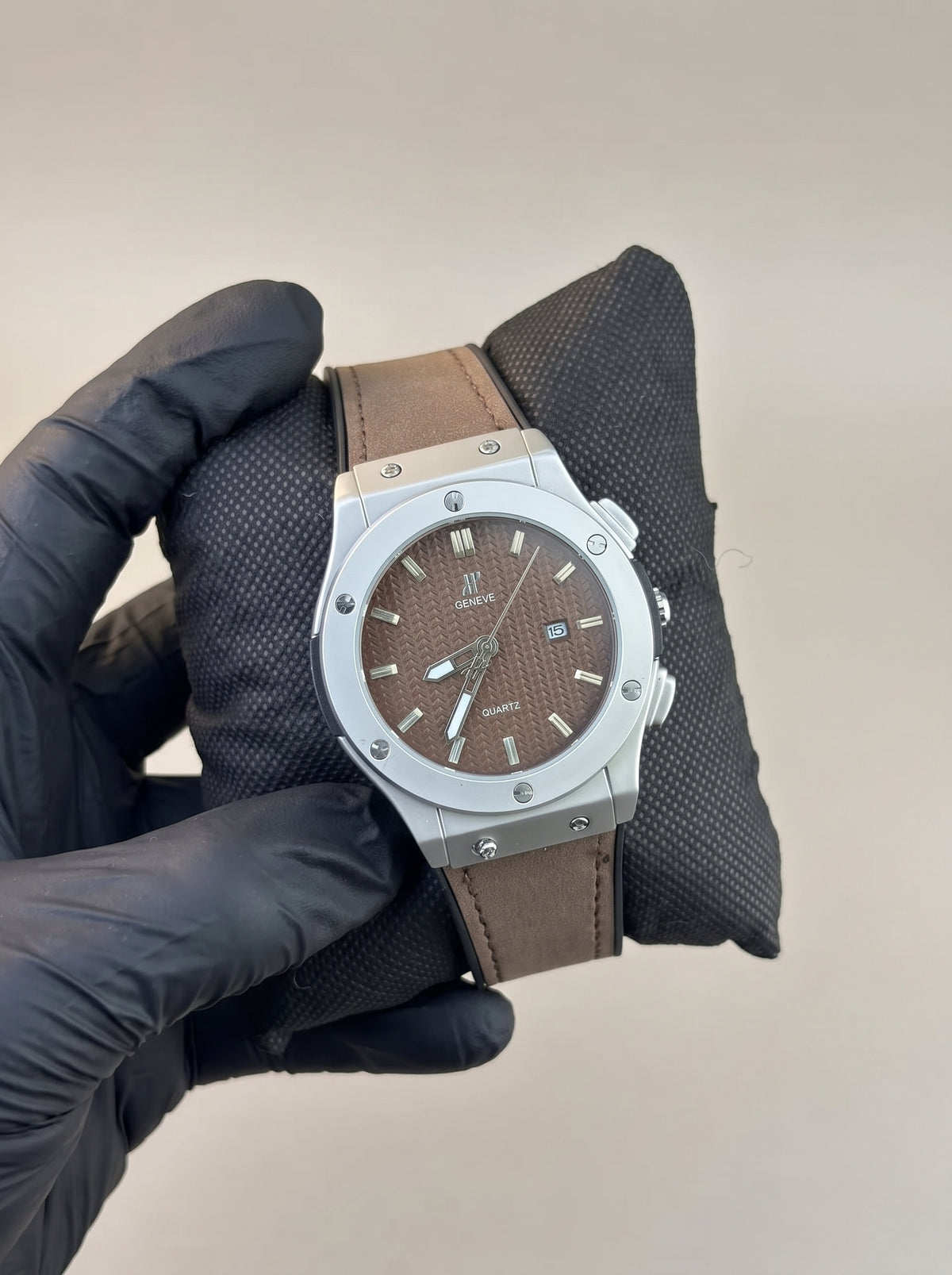 HB Strap Watch – Brown with Brown Dial